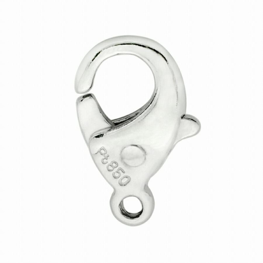 1個売り】 留め具 PT850 プラチナ フック 縦9.0mm カニカン カニ環