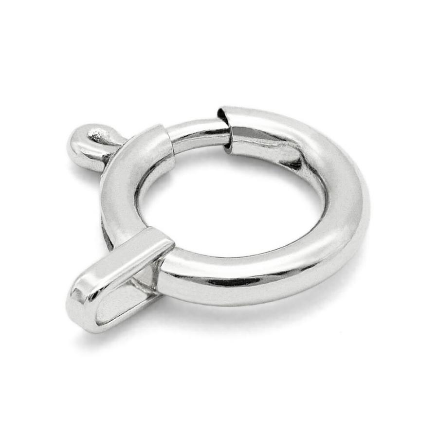 1個売り】 留め具 PT850 プラチナ 引き輪 直径6.0mm ヒキワ クラスプ