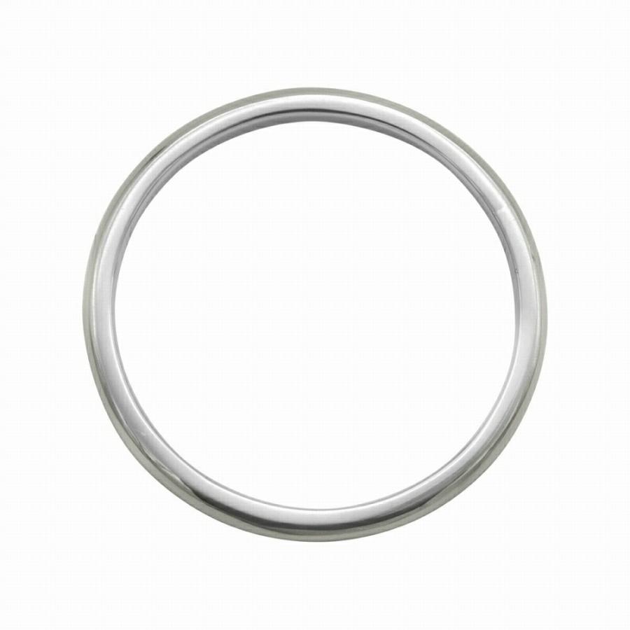 指輪 PT900 プラチナ 甲丸リング 幅1.5mm ピンキーリングもございます 地金リング｜900pt レディース メンズの画像