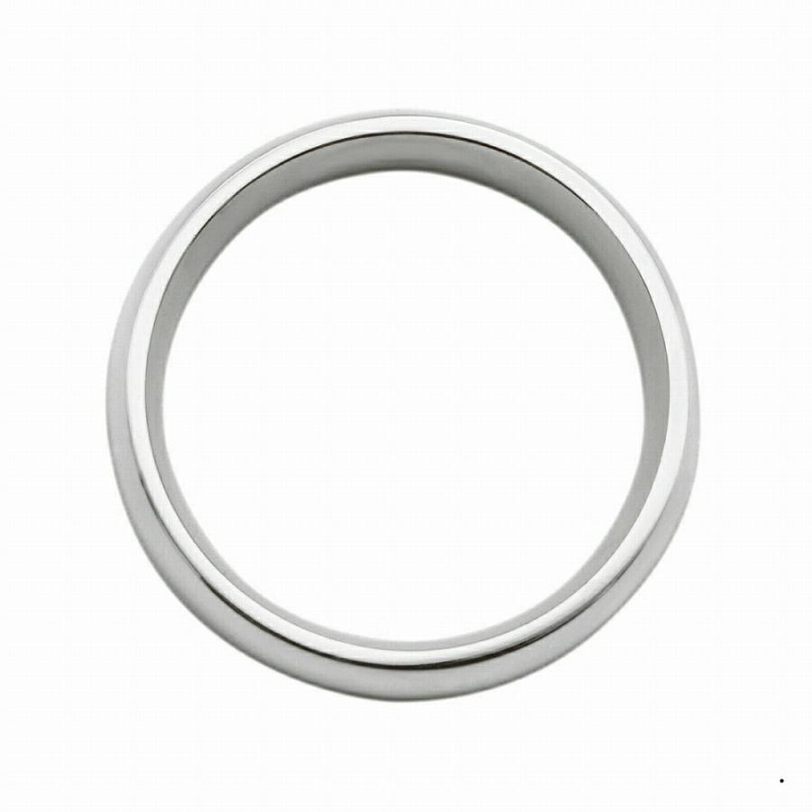 指輪 PT900 プラチナ 甲丸リング 幅5.0mm ピンキーリングもございます 地金リング｜900pt レディース メンズの画像