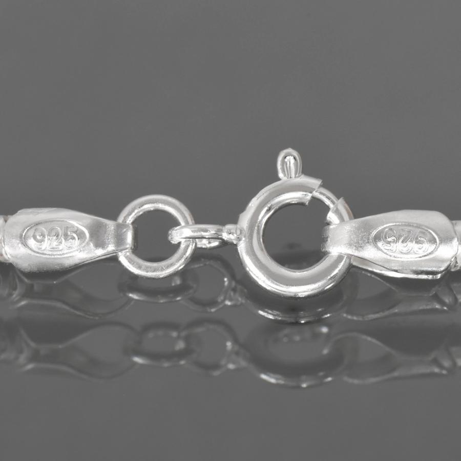 ネックレス チェーン シルバー925 スネークチェーン 幅2.4mm 長さ55cm