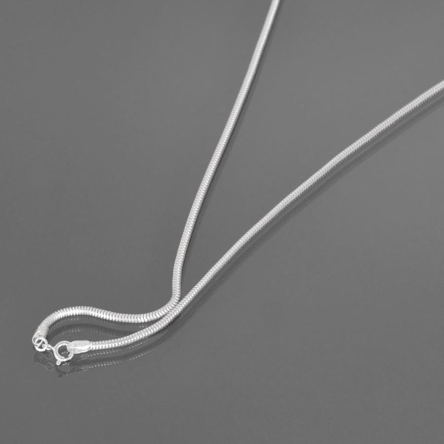 ネックレス チェーン シルバー925 スネークチェーン 幅2.4mm 長 ネックレス チェーン シルバー925 スネークチェーン 幅2.4mm 長