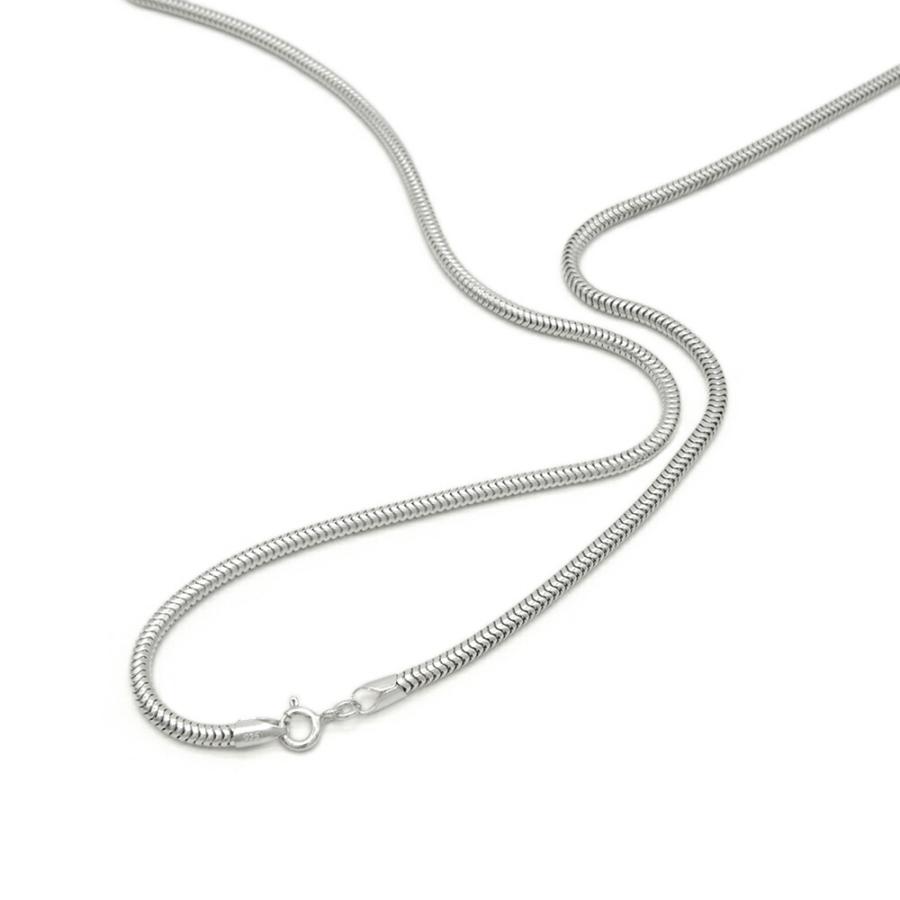 ネックレス チェーン シルバー925 スネークチェーン 幅3.2mm 長さ40cm