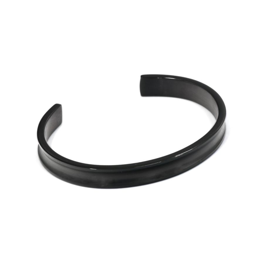 DUSTCELL　バングル　新品未使用 バングル サージカルステンレス 中央が窪んだデザインバングル マット