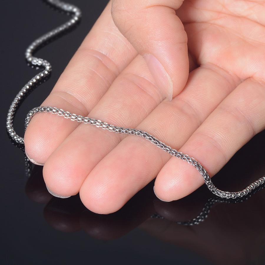 ネックレス チェーン サージカルステンレス 316L ダブルベネチアン