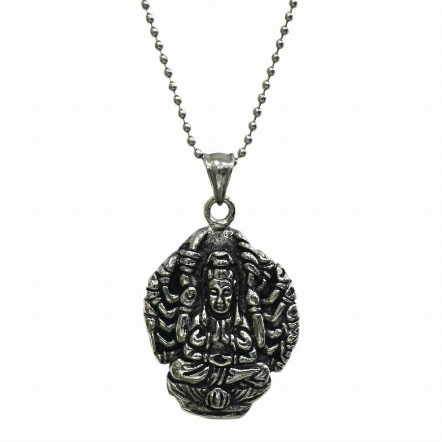 ペンダントトップ サージカルステンレス 釈迦モチーフのペンダント