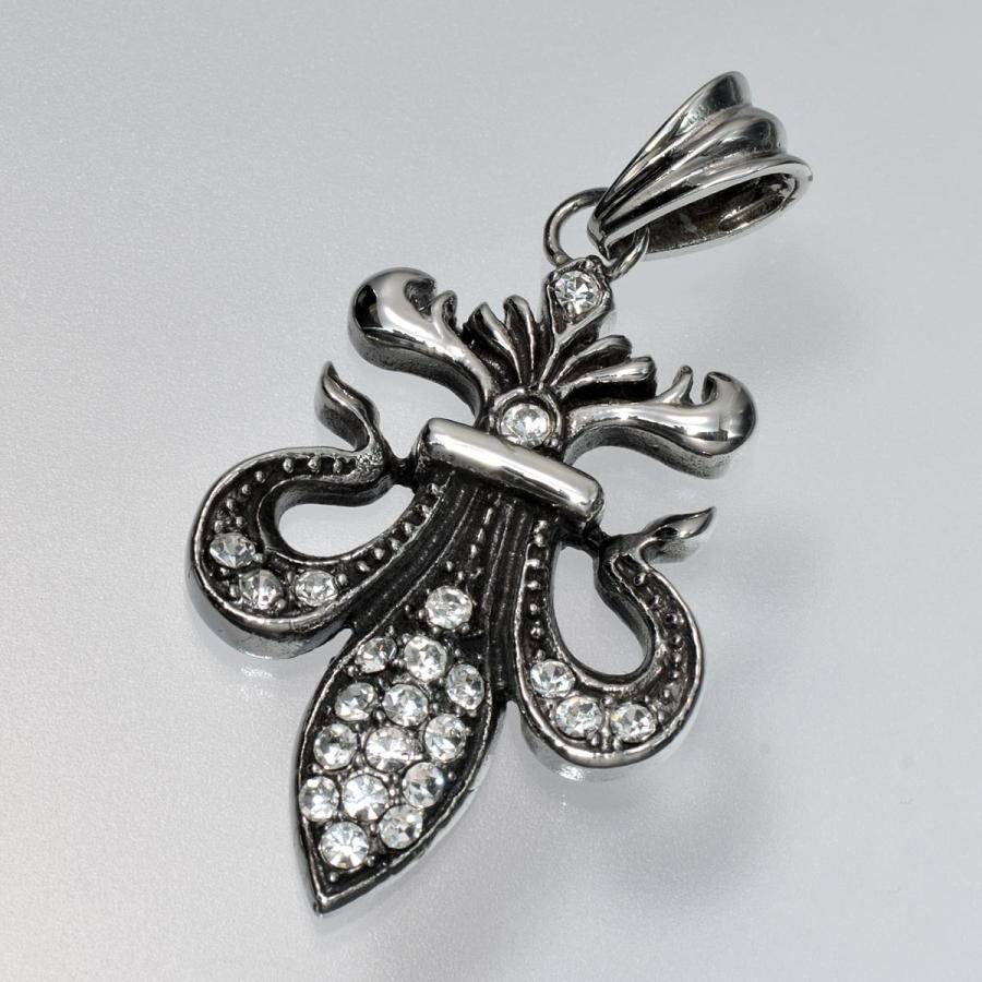 ペンダントトップ サージカルステンレス キュービックジルコニア