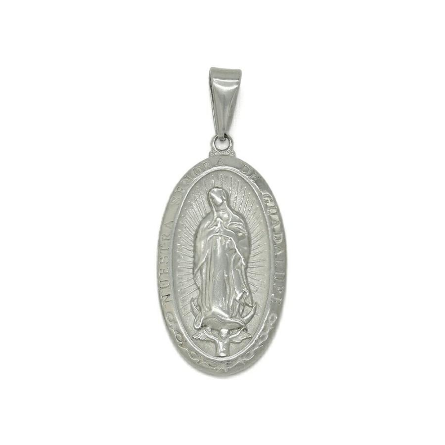 ペンダントトップ サージカルステンレス 聖母マリアのメダイ