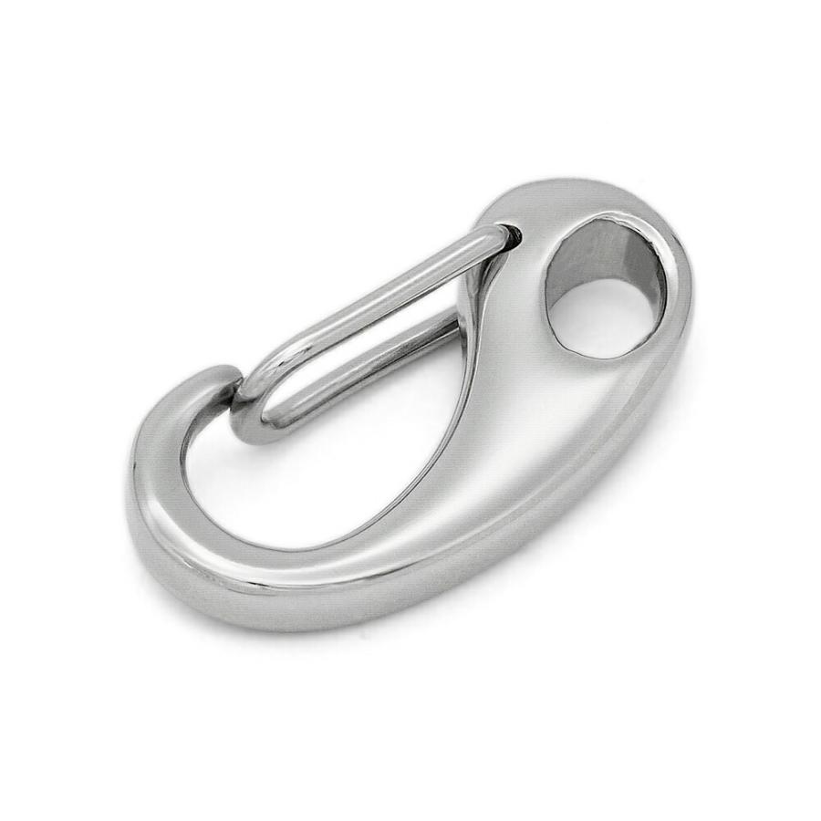 1個売り】 留め具 ステンレス フック 縦26.0mm ナスカン 茄子環