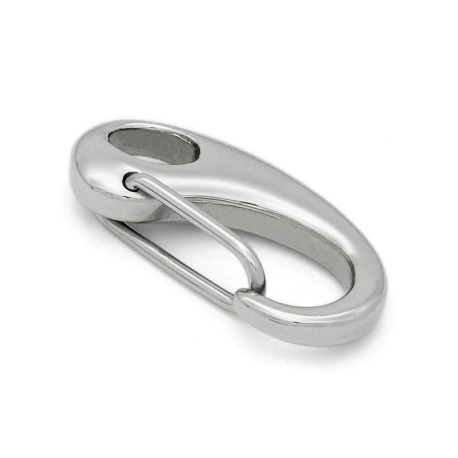 1個売り】 留め具 ステンレス フック 縦26.0mm ナスカン 茄子環