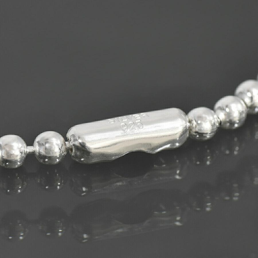 シルバー925 ボールチェーン コネクタ 幅2.5mm 長さ70cm ネックレス チェーン シルバー925 ボールチェーン コネクタ 幅2.5mm 長