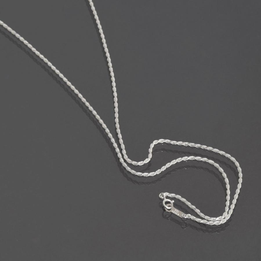 ネックレス チェーン シルバー925 カットフレンチロープチェーン
