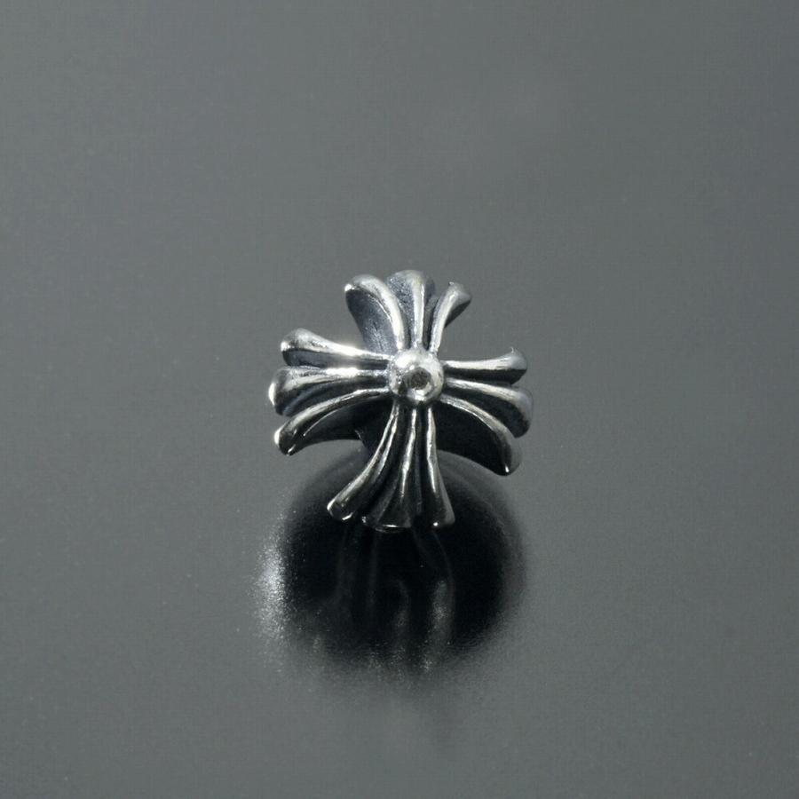 1個売り】 ビーズパーツ シルバー925 クロスボール 外径11.0mm 高さ