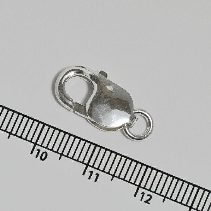 1個売り】 留め具 シルバー925 フック ロブスタークラスプ 縦16.5mm