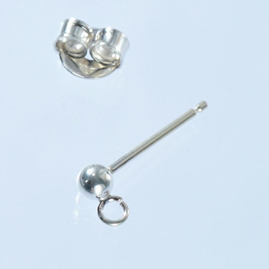 1個売り ピアスパーツ シルバー925 ボールピアスのパーツ ピアスキャッチ付属 線径0 75mm 3 0mm玉に丸カン付き 手芸用品 金具 飾り パーツ 部品 銀 Silver Svze 0003n7530 ジュエリー ネックレス Rubby 通販 Yahoo ショッピング