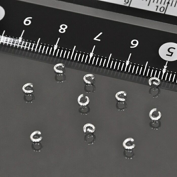 1個売り】 丸カン シルバー925 丸環 線径0.7mm 直径3.0mm マルカン