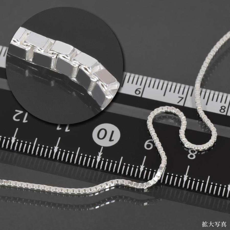 ネックレス チェーン シルバー925 ベネチアンチェーン 幅1.25mm