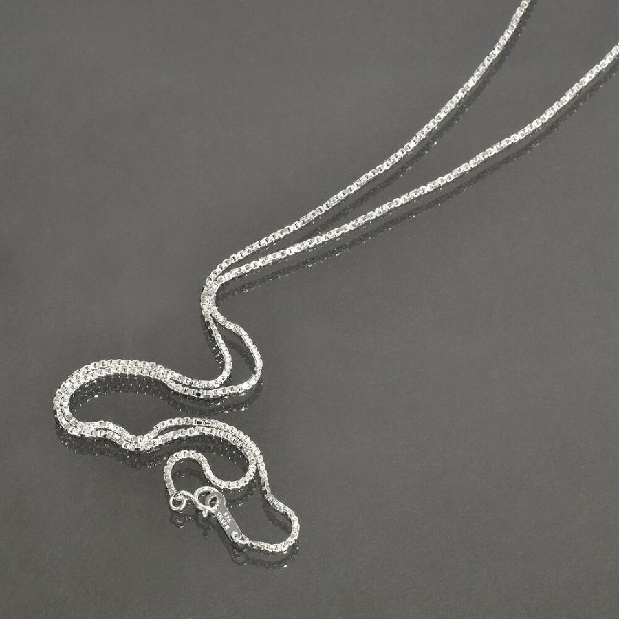 ネックレス チェーン シルバー925 ツイストベネチアンチェーン 幅1.25