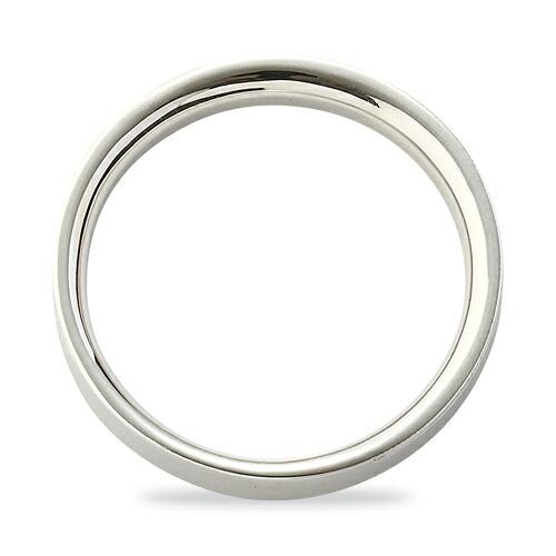 指輪 18金 ホワイトゴールド シンプルで上品なミル打ちリング 幅3.5mm_2