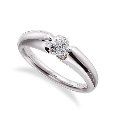 指輪 PT900 プラチナ 天然石 一粒リング 主石の直径約4.4mm ソリティア 二本爪留め