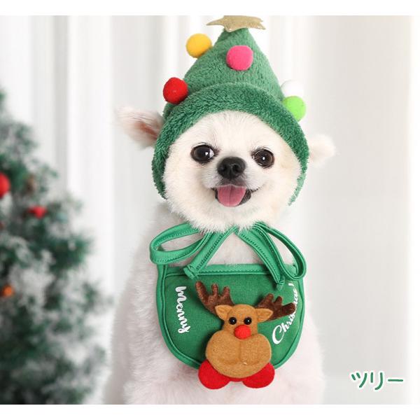 ゆ送料無料】クリスマス 犬猫用帽子 なりきり帽子 犬用 猫用 犬服