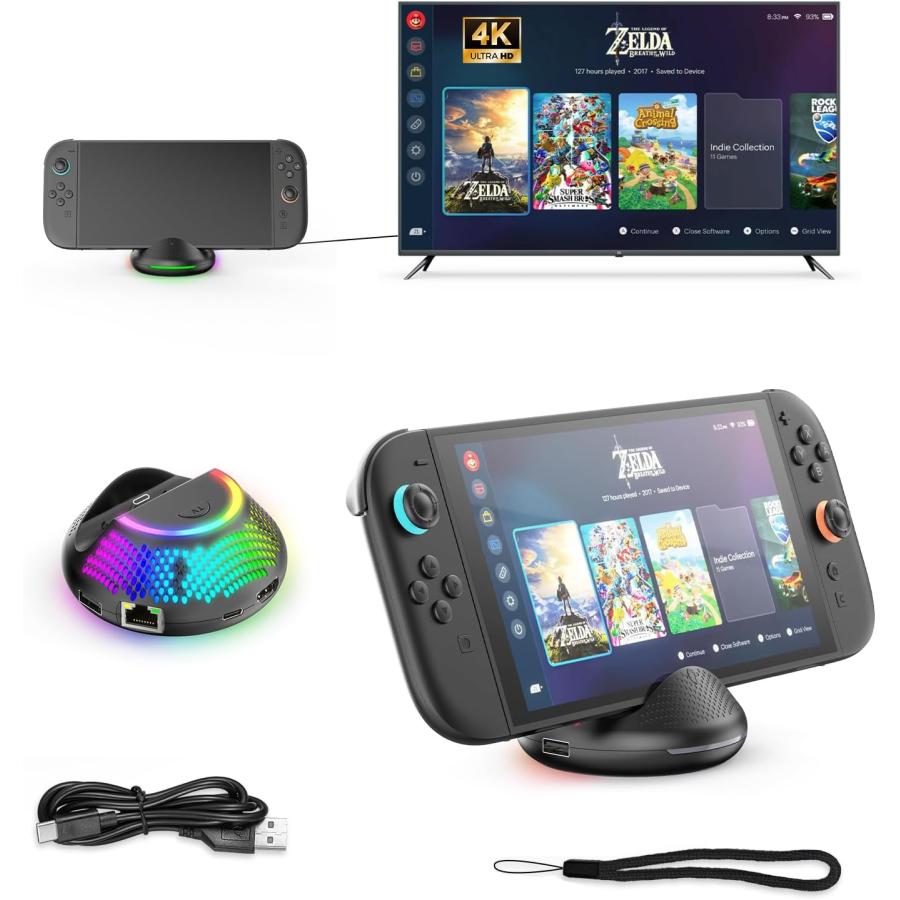 ニンテンドーSwitch　本体　充電スタンド　LAN変換器 ニンテンドーSwitch 本体 充電スタンド LAN変換器 ニンテンドー