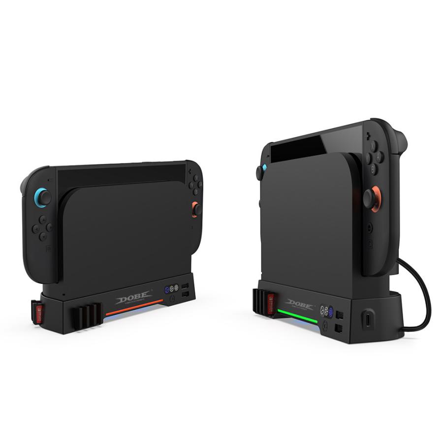 Switch 2 冷却ファン 静音 排熱用 冷却クーラー 3階段風量調整可能 RGB