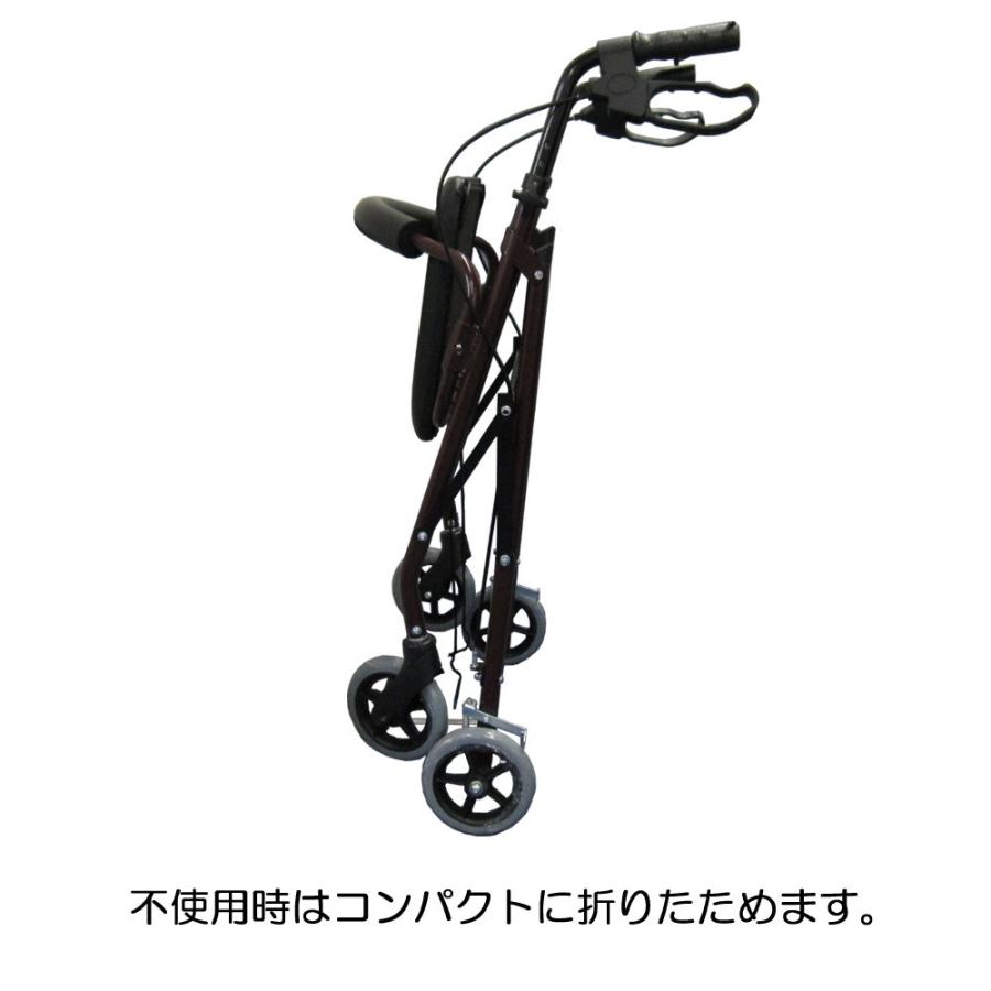 展示品』【お洒落なヨーロピアンスタイル】Nice Way 軽量シルバーカー