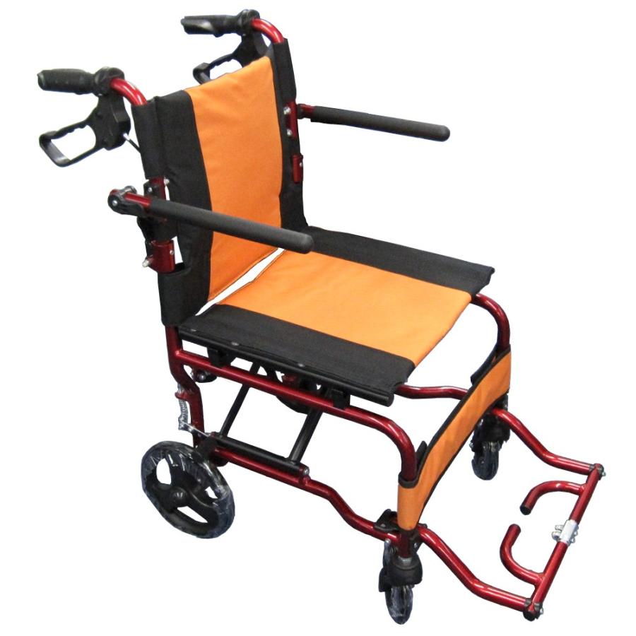 最安値挑戦 軽い 丈夫 コンパクト 折りたたみ式 車椅子 Nice Way4 ナイスウェイ4 簡易式 介護 介助用 介助ブレーキ付き アルミ 絶対一番安い Www Iniciatupyme Cl