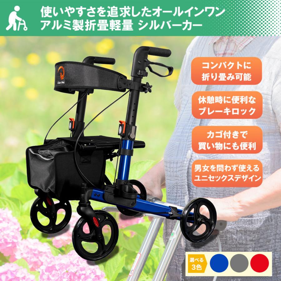 ナイス ウェイ(Nice Way)オールインワン シルバーカー スマート