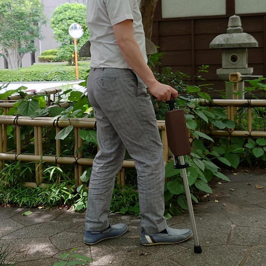 Nice Way ワンタッチらくらくステッキチェアー 介護用品 歩行支援 杖