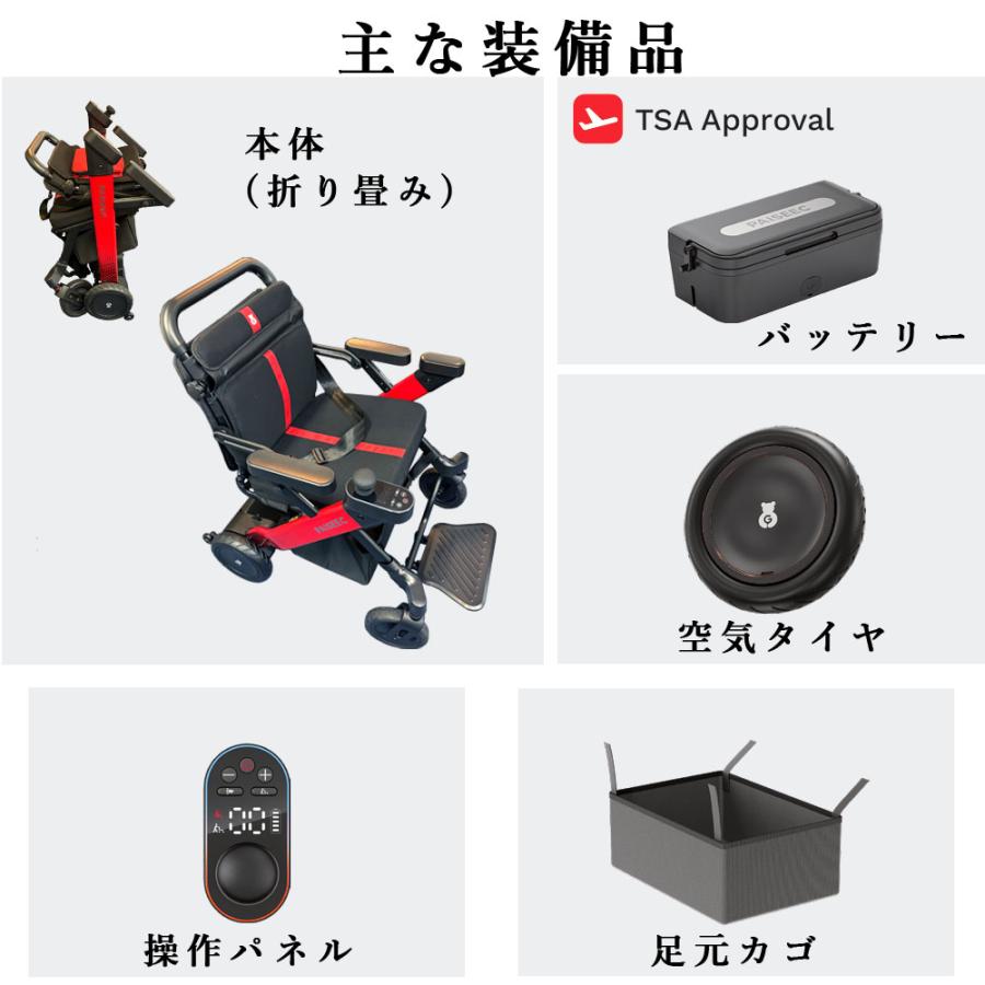 ナイスウェイ 折りたたみ 電動車椅子 W1 四輪車 電動車いす