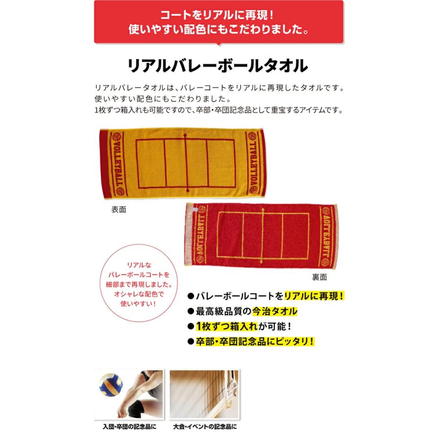 リアルバレーボールタオル リアルバレーボール タオル メンズ キッズ 社会人チーム |  | 01