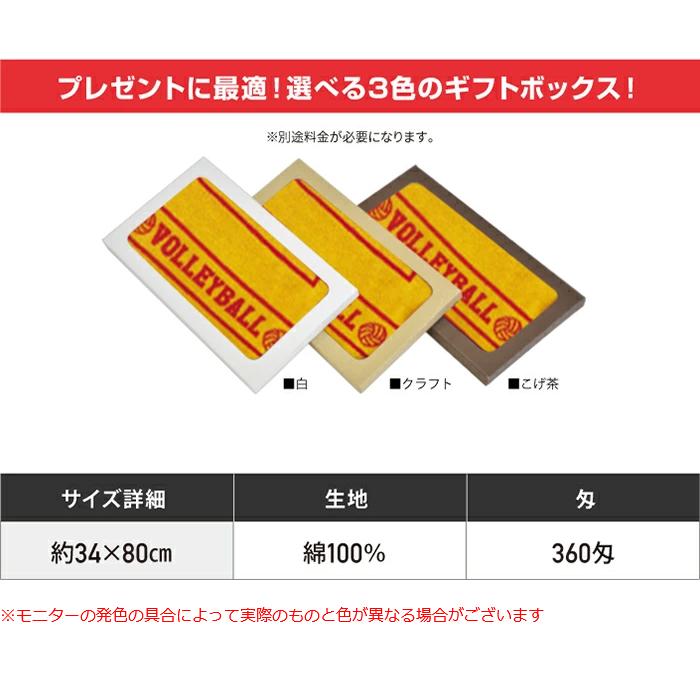 リアルバレーボールタオル リアルバレーボール タオル メンズ キッズ 社会人チーム |  | 02