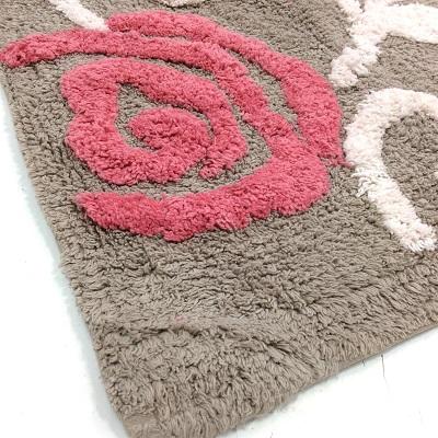 バスマット 綿100％ コットンパイルのマット カワサキ コットンマット