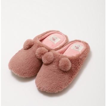 ルエー ルームシューズ フワモコ ファニーアニマル ウサギ スリッパ ピンク pk1 ルブレ 通販 Yahoo ショッピング
