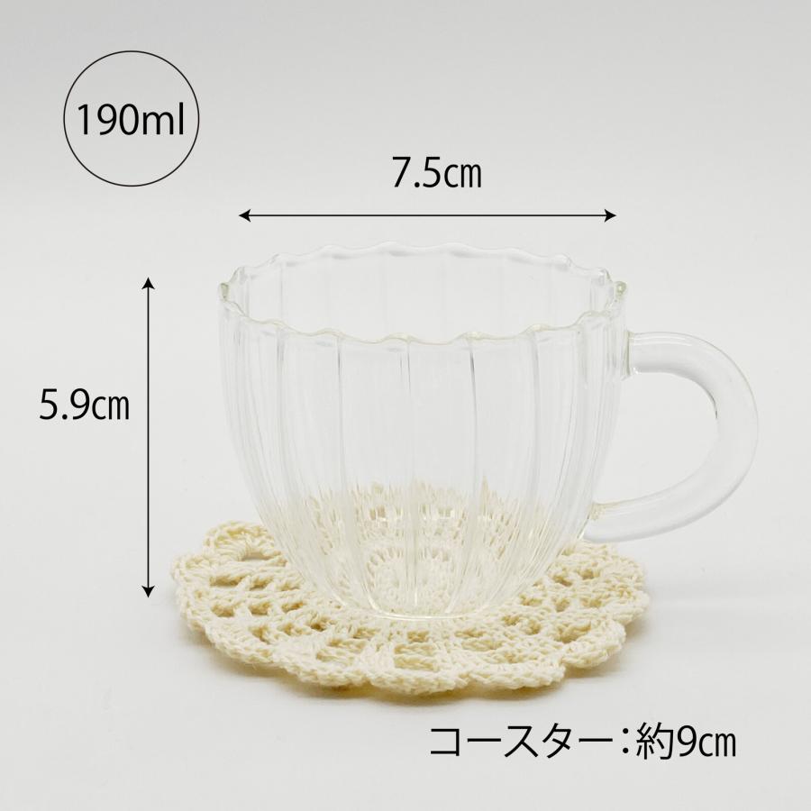 クラシカル ガラス製 ティーポット 茶漉し ティーカップ レース