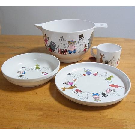 MOOMIN（ムーミン） スーププレート ムーミンキャラクターズ メラミン