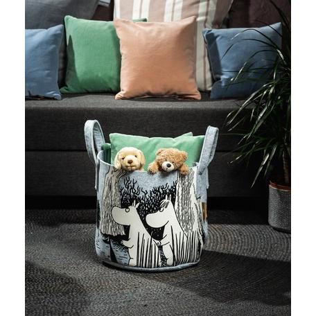 MOOMIN（ムーミン） 収納バスケット フェルト製 輸入品 ムールラ
