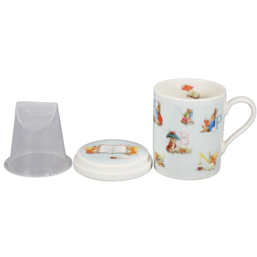 ピーターラビット（PETER RABBIT） マグカップ 蓋付マグ 茶漉し付き