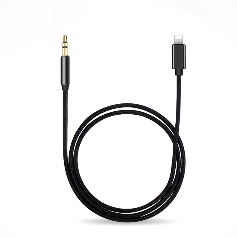 Auxケーブル オーディオケーブル 車載用 Iphone 3 5mm スマホ 変換ケーブル 1 0m ナイロン ステレオ 金メッキ端子 ライトニング 高音質 音楽再生 最新ios対応 Ruchira1ap118 Ruchira生活館 通販 Yahoo ショッピング