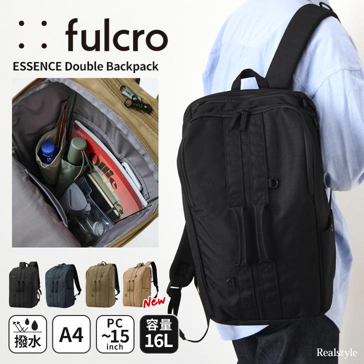 REAL STYLE フルクロ fulcro リュック メンズ 大容量 ESSENCE Double