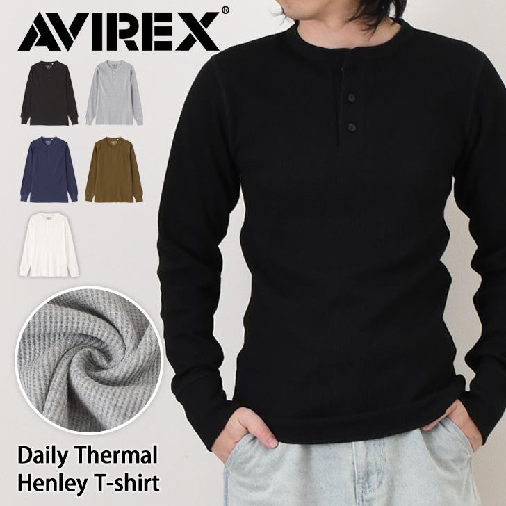 AVIREX（アヴィレックス） AVIREX Tシャツ メンズ 長袖 厚手 ブランド