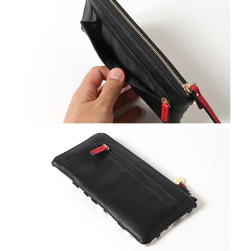 REAL STYLE 長財布 レディース 本革 牛革 L字ファスナー 大容量 ハラコ