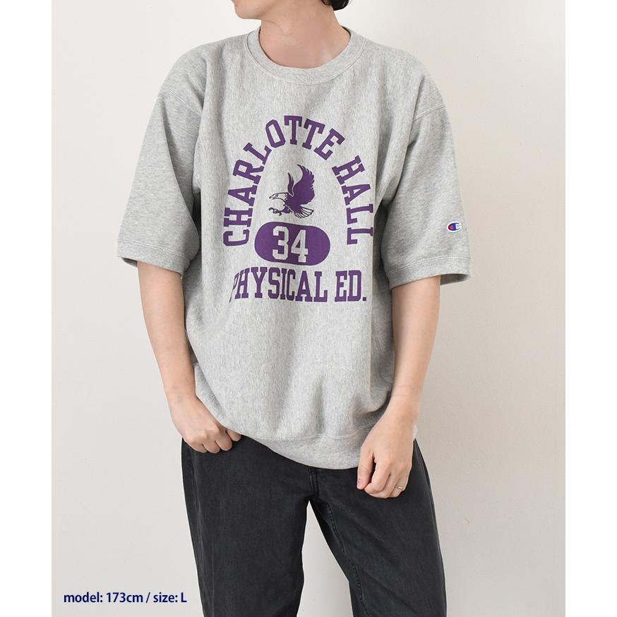 Champion（チャンピオン） スウェット Tシャツ 半袖 綿100％ 厚手