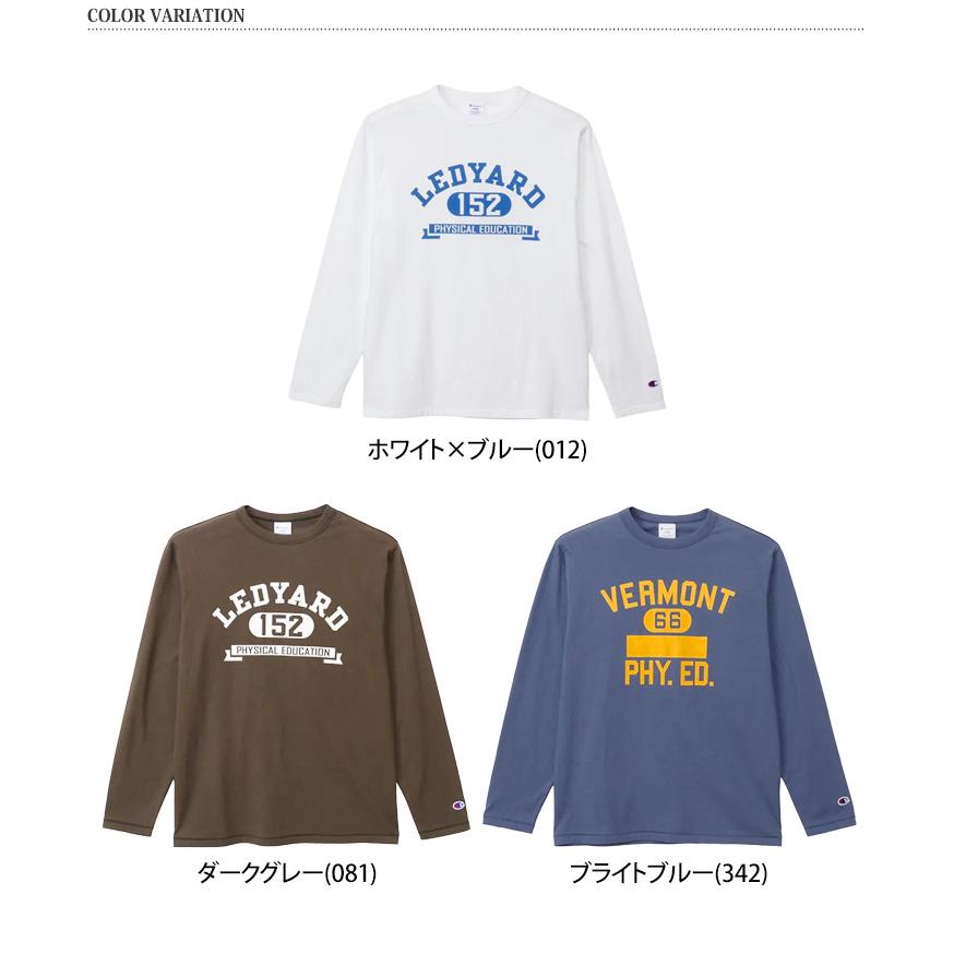 Champion（チャンピオン） Tシャツ メンズ レディース 長袖 綿100
