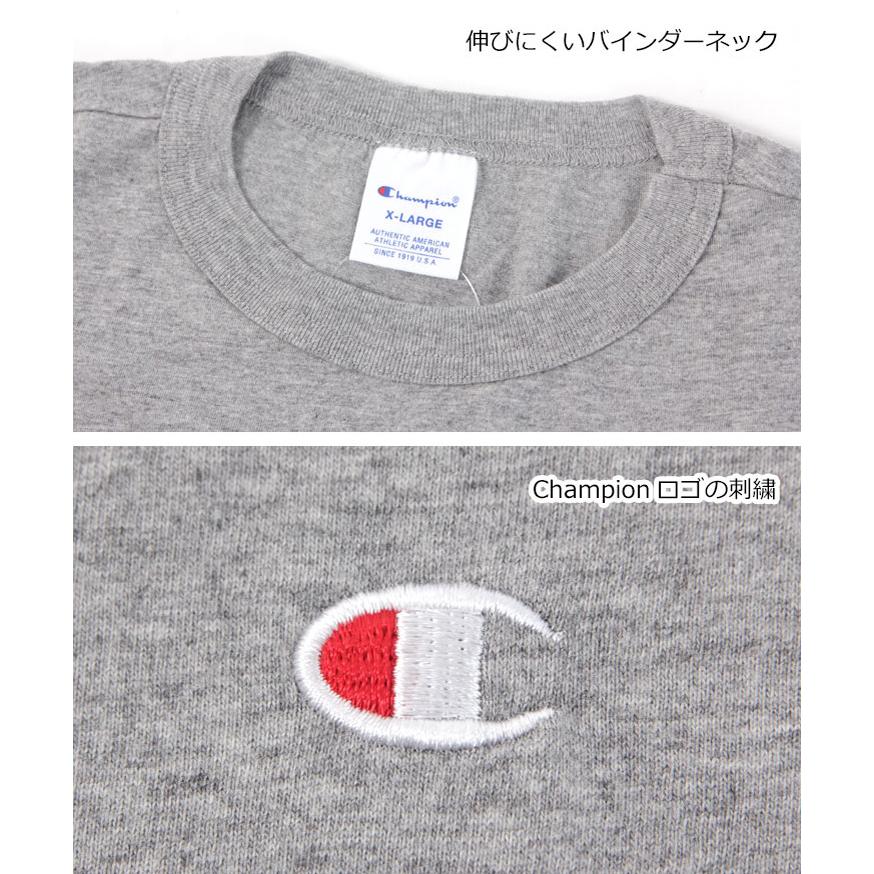 チャンピオン Champion Tシャツ メンズ レディース 長袖 ロングスリーブ トップス カットソー インナー ブランド C3-Y428 春 秋 冬｜ruckruck｜11