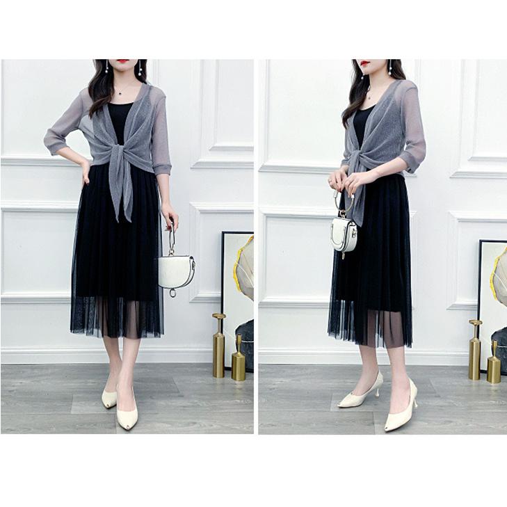 REAL STYLE(ファッション) カーディガン レディース 薄手 7分 REAL STYLE(ファッション) カーディガン レディース 薄手 7分