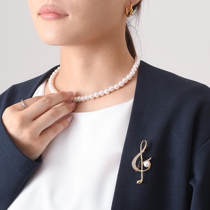 REAL STYLE(ファッション) ブローチ ピン パール 卒業式 REAL STYLE(ファッション) ブローチ ピン パール 卒業式