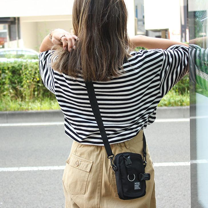 REAL STYLE スマホポーチ ショルダーバッグ メンズ レディース 小さい